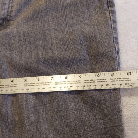 Faded Glory Stretch Bootcut Missy Petite Jeans Gray Size Missy 12 average 34x29 - Picture 6 of 16